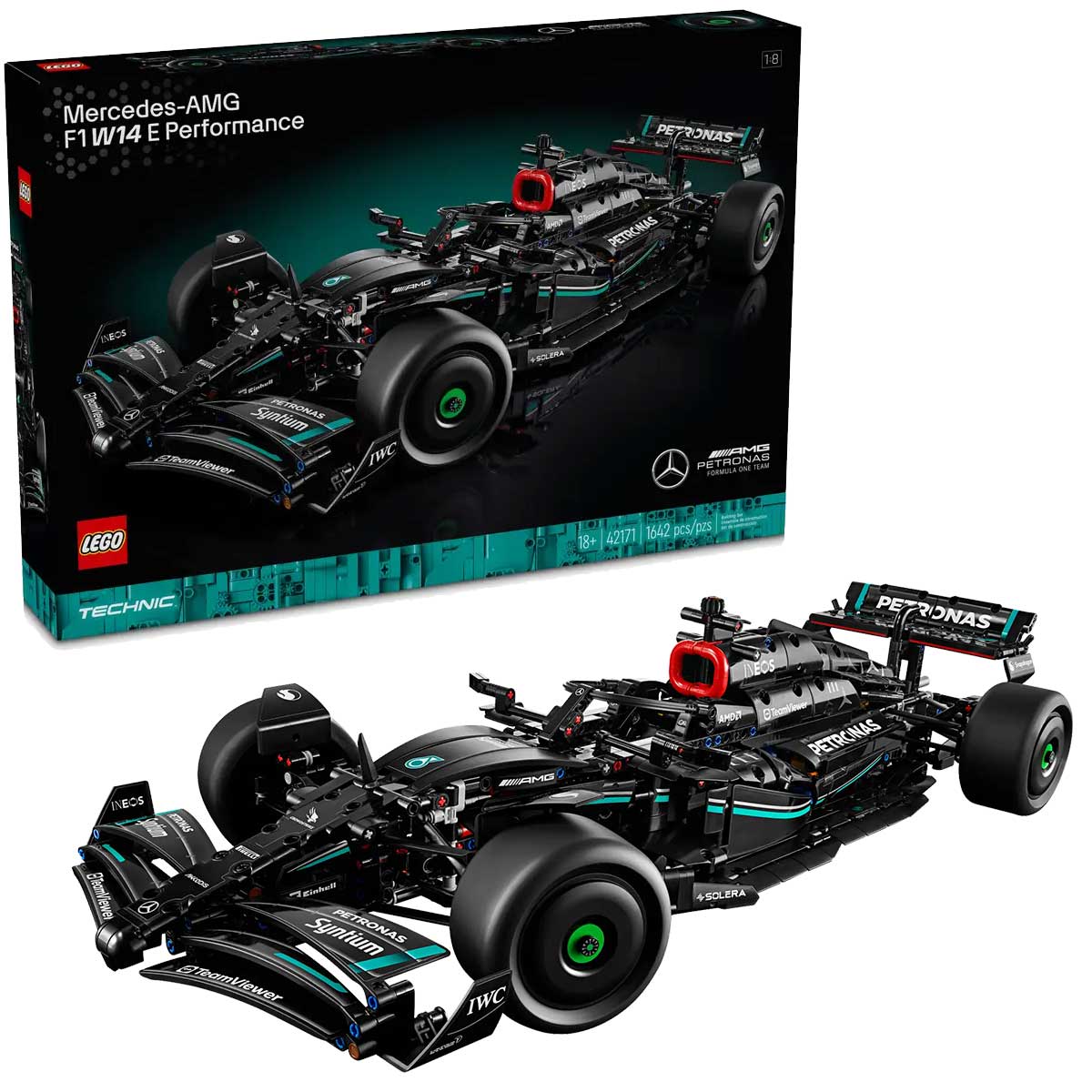 レゴ(LEGO) テクニック Mercedes-AMG F1 W14 E Performance 42171 玩具 ブロック スポーツカー おうち時間 大人 オトナレゴ インテリア ディスプレイ おしゃれ ホビー 模型 プレゼント ギフト 車 大人向け 究極 レーシングカー