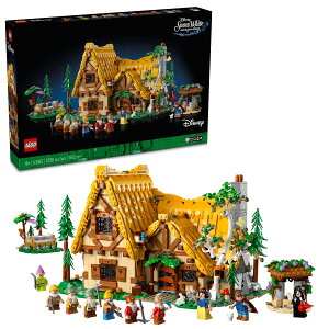 レゴ (LEGO) レゴ ディズニープリンセス 白雪姫と7人のこびとが住む森の家 43242 国内流通正規品 インテリア 魔法 映画 キャラクター 名場面 ディズニーランド プレゼント ギフト 誕生日 贈り物 クリスマス 母の日