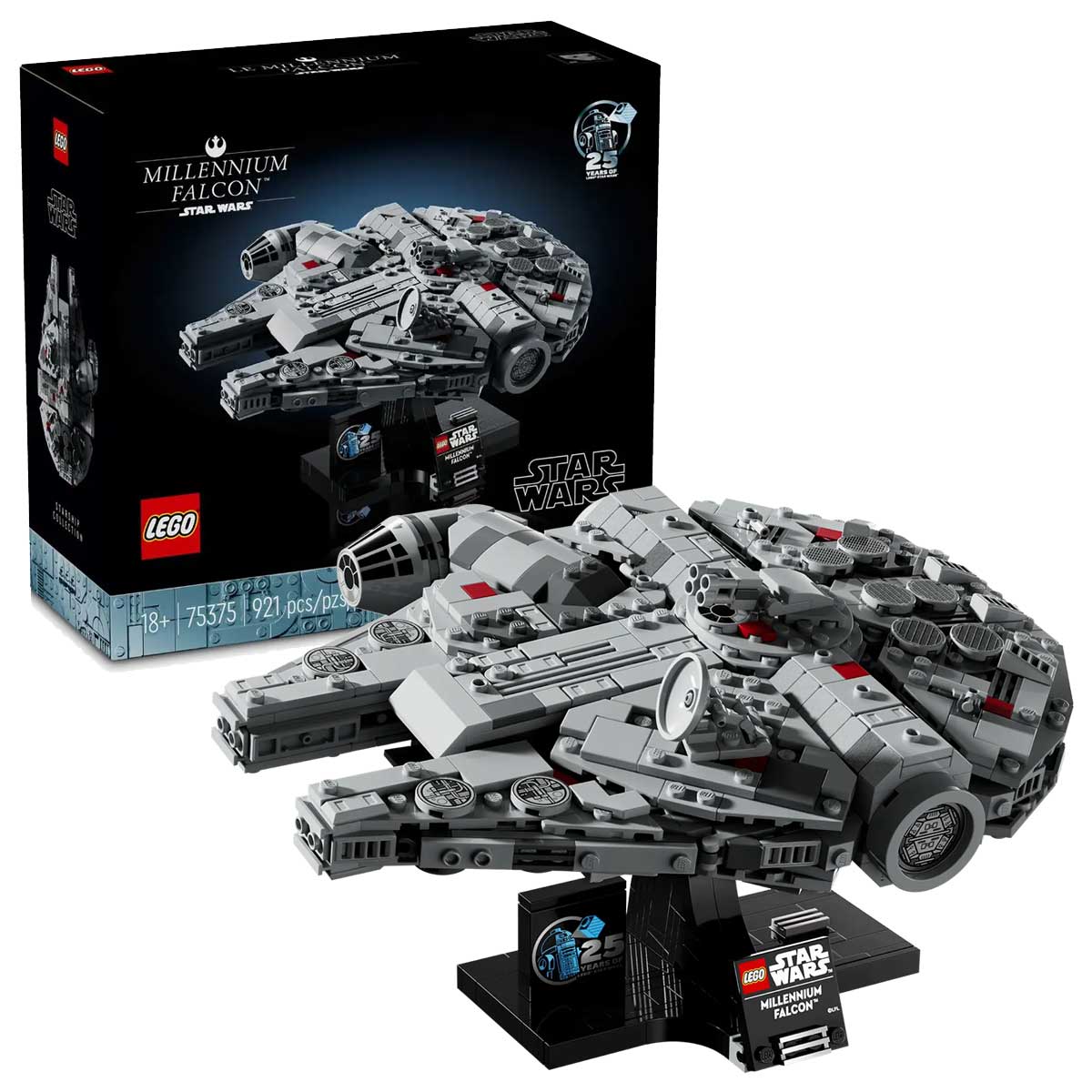 レゴ (LEGO) スター・ウォーズ ミレニアム・ファルコン 75375 国内流通正規品 おもちゃ 玩具 ブロック 宇宙 STAR WARS 戦闘機 宇宙船 映画 究極 コレクション シリーズ リアル 限定 フォース 大人向け 大人レゴ ディスプレイ インテリア 創造 実写ドラマ Millennium Falcon