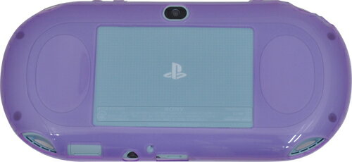 送料無料 PS Vita(PCH-2000)専用ソフトバックケース パープル （プレイステーションヴィータ） メール便 直送w