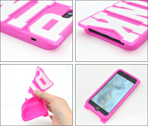 送料無料 iPhone7 iPhone8 iPhoneSE(第2世代/第3世代) PINKロゴケース バックカバー バックケース アイフォン スマホカバー ソフトケース シリコンケース シンプル iphoneケース iphonese3 メール便