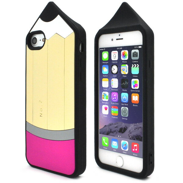 送料無料 iPhone7 iPhone8 iPhoneSE(第2世代/第3世代) えんぴつケース バックカバー バックケース アイフォン スマホカバー ソフトケース シリコンケース iphoneケース iphonese3 メール便