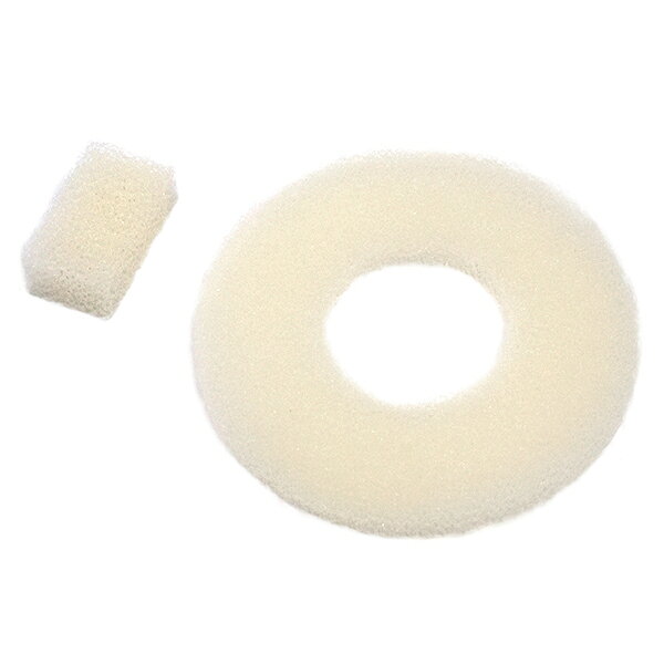 【 株式会社プラタ製 猫用循環式自動給水器(管理番号petwaterer) 専用 交換用蓋裏＆ポンプ用フィルター 】 蓋裏フィルター ポンプ用フィルター 交換部品 修理部品 パーツ 消耗品 お手入れ ケア 修理 長持 取り付け部品