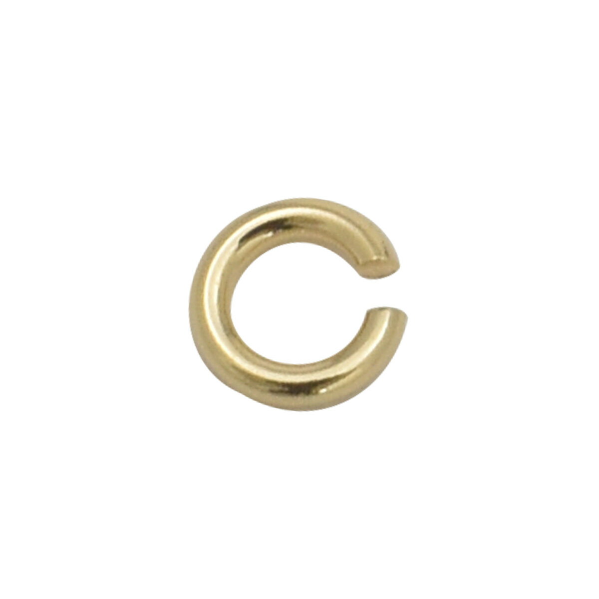 K18 丸カン 2.3mm アクセサリーパーツ アクセパーツ 18金 金色 ゴールドカラー 国内仕入れ ハンドメイド 手作り 修理 アレンジ パーツ 接続金具 留め具の接続 受注発注商品 金具 部品