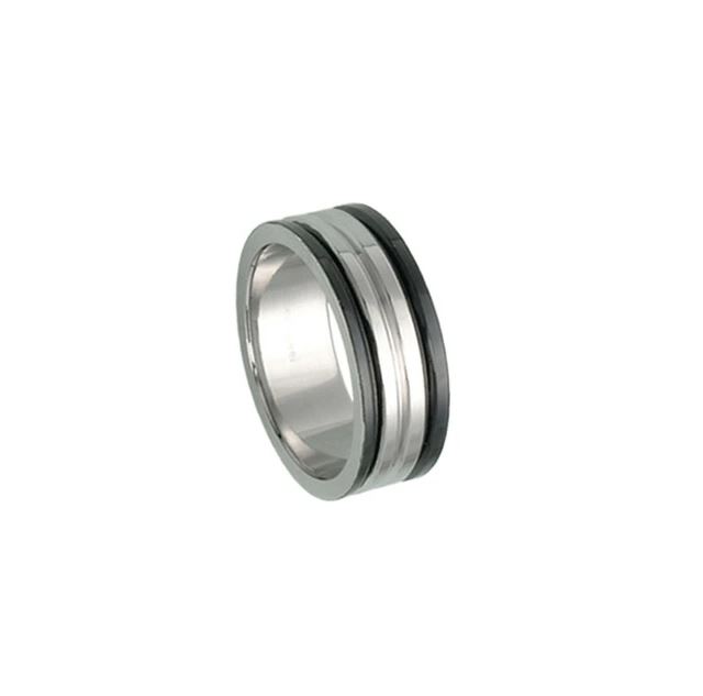 Rakuten - 送料無料 ステンレス リング 指輪 [ 4本ライン ][ 9号 11号 13号 15号 17号 19号 21号 23号 ][ 黒 ブラック シルバー 銀 ] メンズ シンプル おしゃれ かわいい 大人 スタイリッシュ 傷つきにくい 酸化しにくい デイリー 日常 普段使い プレゼント ギフト 贈り物 メール便