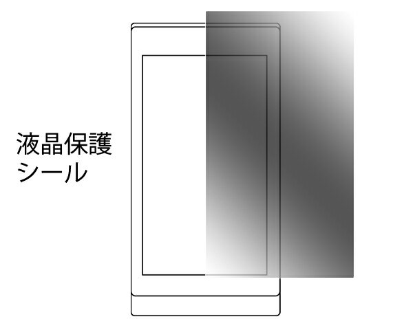 送料無料 REGZA Phone T-01C用液晶保護シ