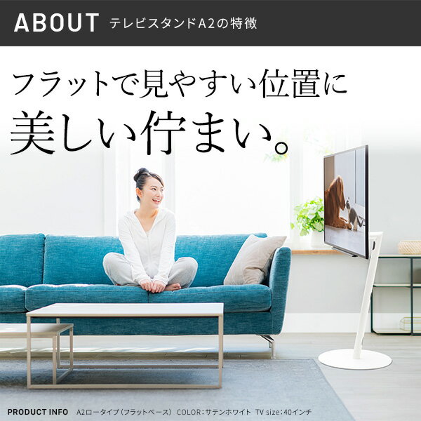 あす楽 テレビ台 ローボード ロータイプ おしゃれ 安い 北欧 TVラック 壁掛け テレビスタンド モニター台 モニタースタンド 壁寄せ TVスタンド モダン 高級 デザイナーズ 24型 32型 37型 40型 42型 43型 45型 48型 49型 50型 55型 高さ調整 上下 昇降 [2]