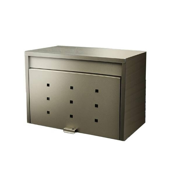 郵便ポスト ポスト 郵便受け 玄関 設置 屋外用 おしゃれ 壁掛け 壁面取付 縦型 大型 表札 ネームプレート A4 メール便 シルバー シンプル 新聞受け