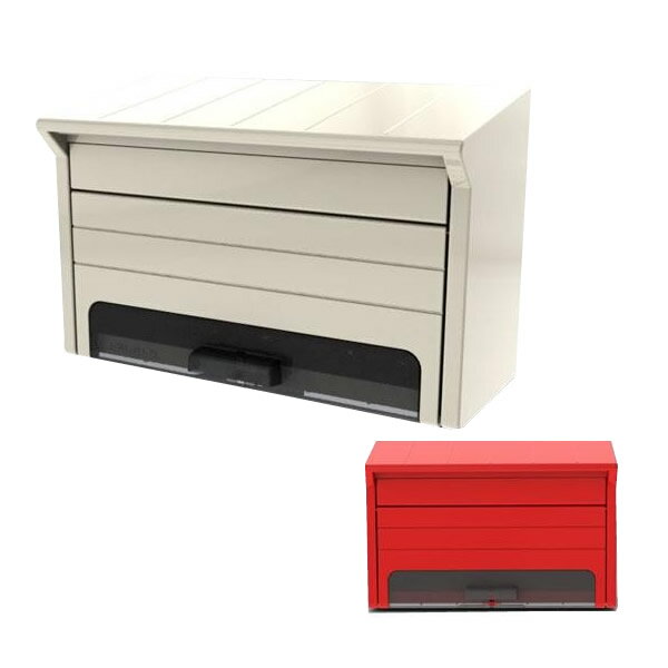 郵便ポスト ポスト 郵便受け 玄関 設置 屋外用 おしゃれ 壁掛け 壁面取付 縦型 表札 ネームプレート A4 メール便 白 赤 シンプル 和風 新聞受け