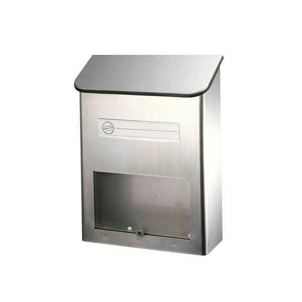 郵便ポスト 新聞受け メールボックス 玄関 設置 屋外用 壁掛け 壁面取付 おしゃれ 縦型 ステンレス 錆びない 防錆 防水 シルバー 完成品 日本製 シンプル...