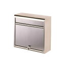 郵便ポスト 新聞受け メールボックス 玄関 設置 屋外用 壁掛け 壁面取付 縦型 南京錠用鍵穴 ステンレス 錆びない 防錆 防水 塞ぐ 表札 A4 メール便 シ...