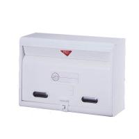 郵便ポスト ポスト 郵便受け 玄関 設置 屋外用 おしゃれ 壁掛け 壁面取付 縦型 A4 メール便 白 シンプル 北欧 アメリカン 新聞受け メールボックス