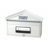 ポスト A4 表札 ホワイト 郵便ポスト 郵便受け 安い おしゃれ 北欧 自宅用 家庭用 新築 シンプル 玄関 郵便ポスト屋外用 防水 錆びない 屋外用 壁付け 壁掛け