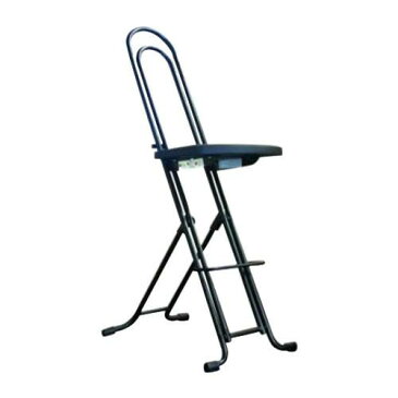 ワークチェア カウンターチェア ハイチェア 高さ調節 昇降 低い 椅子 ローチェア 作業椅子 ガーデニング 大きい ブラック/ブラック