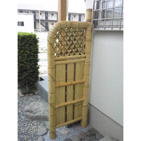 Bamboo - ガーデンフェンス 柵 花壇 仕切り垣 目隠し フェンス 竹仕切り 竹垣 パーテーション パネル パーティション アジアン 和風 間仕切り 衝立 おしゃれ 自立