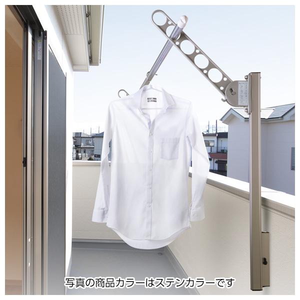 ベランダ 物干し 竿受け 竿掛け 竿置き 取り付け 金具 屋外 洗濯物干し 軒下 バルコニー 物干し台 テラス