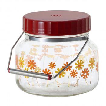 シュガーポット 砂糖入れ グラニュー糖 入れ物 シュガーディスペンサー 容器 ストッカー キャンディーポット クッキージャー ガラス瓶 保存容器 瓶 保存 ビン...