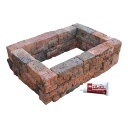 レンガブロック 屋外用 おしゃれ 花壇 庭 安い 激安 フェンス ガーデン 造園 diy プランター ベランダ 置くだけ 並べる だけ インテリア 園芸 装飾 ...