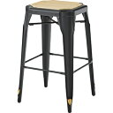 カウンターチェア 北欧 おしゃれ 安い バーチェア ハイチェア 高い 椅子 アメリカン アンティーク デザイナーズ レトロ ブラック 黒 約 幅45 奥行42 ...