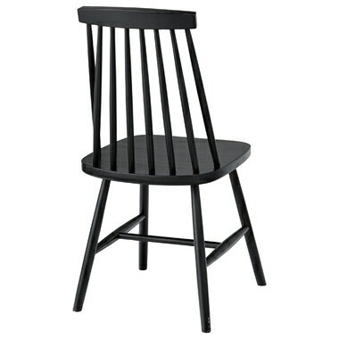 ダイニングチェア 椅子 おしゃれ 北欧 レトロ 軽量 安い モダン カフェ PC テレワーク 在宅 アンティーク 学習 チェア 玄関 ブラック 黒 約 幅40 奥行51 高さ82 座面高43 [3]