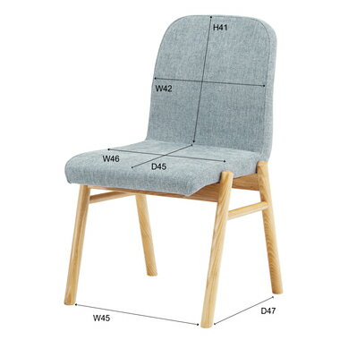 ダイニングチェア 椅子 おしゃれ 北欧 レトロ 軽量 安い モダン カフェ PC テレワーク 在宅 アンティーク 学習 チェア 玄関 ライトグレー 約 幅53 奥行60 高さ85 座面高45 [2]