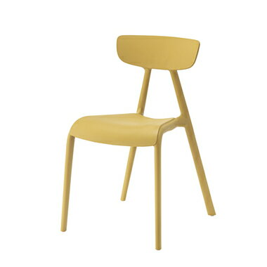 ダイニングチェア 椅子 おしゃれ 北欧 レトロ 軽量 安い モダン カフェ PC テレワーク 在宅 アンティーク 学習 チェア 玄関 イエロー 黄色 約 幅50 奥行53.5 高さ79.5 座面高47 [2]