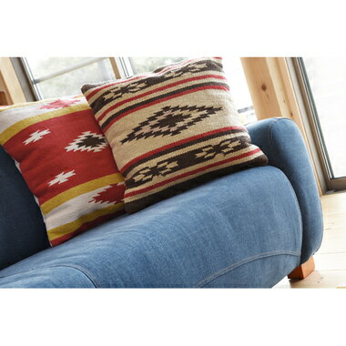 クッション 本体 中身 おしゃれ 枕 ごろ寝 ふわふわ もちもち レトロ 安い 椅子用 腰痛 座椅子 子供 持ち運び 車 背もたれ 柄 北欧 うつ伏せ 約 約幅45 奥行45 高さ16 [2]