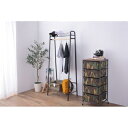 ハンガーラック おしゃれ 頑丈 丈夫 洋服掛け パイプハンガー コートハンガー スリム 安い 一人暮らし アパレル 業務用 什器 ブラック 黒 約 幅70 奥行...