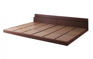 連結ベッド 幅200 キング ワイド 2人 3人 4人 家族 つなげる 2台 分割 ファミリー 親子 フレーム ローベッド ロータイプ フロア 低床 低い 宮 ヘッドボード 枕元 棚 ラック 携帯 ティッシュ メガネ リモコン 頭上 収納 コンセント スマホ 充電 ヴィンテージ モダン レトロ