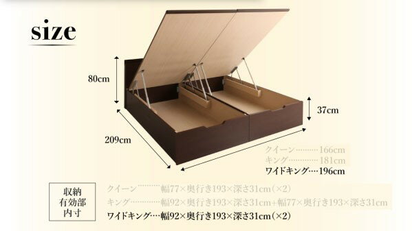 連結ベッド 幅200 ワイド 2人 3人 4人 家族 つなげる 2台 連結 分割 ファミリー 親子 フレーム 跳ね上げ式ベッド ガス圧 ベッド下 収納付き 大容量 宮 ヘッドボード 枕元 棚 ラック 携帯 ティッシュ メガネ リモコン 頭上 収納 コンセント スマホ 充電 ホテル モダン 高級 [3]