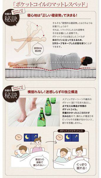 ベッド シングル 脚付き マットレスベッド ベンチ ローベッド ロータイプ 低い 低床 ヘッドレス ノーヘッド 足付 カバー おしゃれ お姫様 かわいい ガーリー 子供 ルンバ ポケットC 脚22