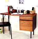 パソコンデスク 机 デスク PCデスク おしゃれ 安い 北欧 シンプル オフィス スリム 収納 引き出し 木製 ワイド ゲーミング ヴィンテージ オフィスデスク...