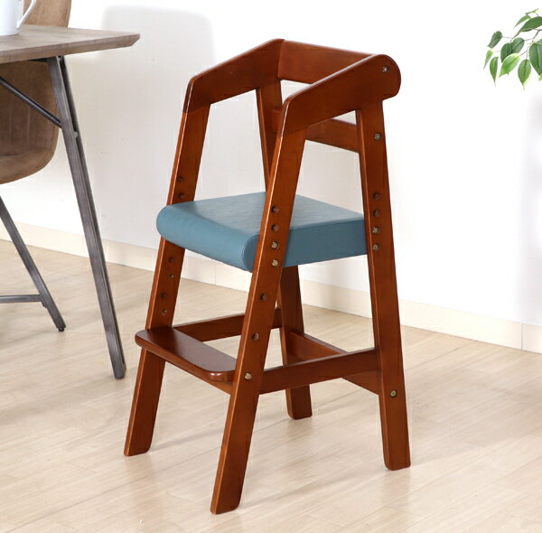 ベビーチェア 足置き キッズチェア ハイチェア ハイタイプ 食事 食卓 ダイニング 木製 赤ちゃん 子供用 こども 乳児 椅子 高さ調整 高さ調節 長く使える ...