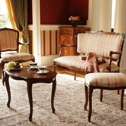 ダイニングチェア ベンチ イタリア ヨーロピアン アンティーク風 [2]