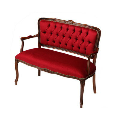 ソファー ソファ 2人掛け 二人掛け 2人用 二人用 コンパクト 小さめ ミニ 高級 おしゃれ リビング アンティーク ダイニングベンチ 椅子 背もたれ ハイバ...