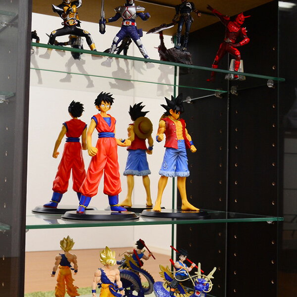 あす楽 コレクションラック専用ミラー2枚セット(ロータイプ用/深型 浅型共通) 【コレクションラック ガラスケース コレクションケース 飾り棚 ショーケース キ...