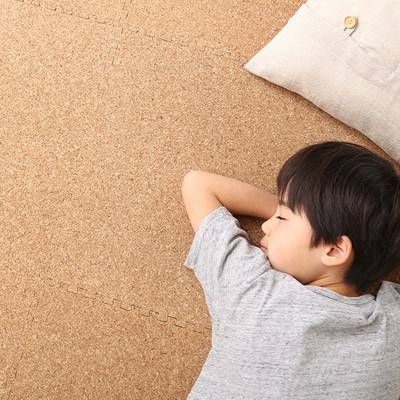クッションフロア 64枚 45cm 子供 子供部屋 赤ちゃん キッズ おしゃれ あったか コルクカーペット マット コルクマット ジョイントマット タイルカーペット フローリングカーペット フロアマット プレイマット パズルマット クッション キッズラグ 厚手 インテリアのサムネイル