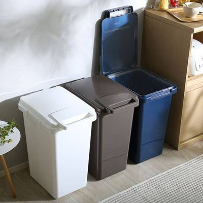 ゴミ箱 ごみ箱 ダストボックス 45L 45リットル 屋外 大容量 大型 縦型 ふた付き 蓋 密閉 臭わない 外置き ベランダ 連結 業務用 キッチン 台所 分...