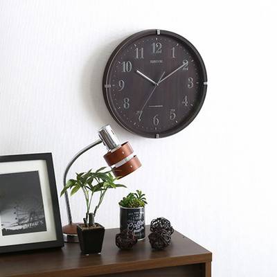 シンプル 洋風 北欧 電波時計 電波式 連続秒針 保証 時計 壁掛け 壁掛け時計 掛け時計 壁時計 ウォールクロック 掛時計 インテリア時計 デザイン時計 クロック