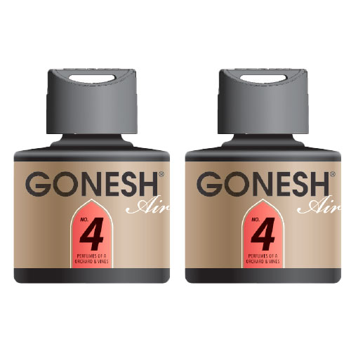 ガーネッシュ no.4 GONESH リキッド エアフレッシュナー 2個 おしゃれ 芳香剤 車 部屋 リラックス 癒し..