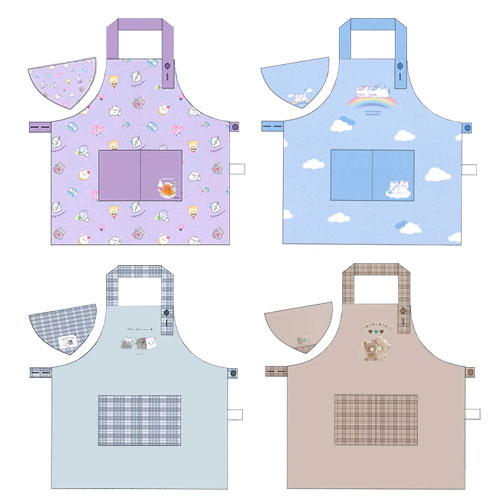 楽天市場】絵本 セット（キッズ用エプロン｜エプロン・三角巾