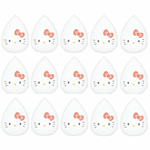 エッグパフ メイクスポンジ 5個 パフ スポンジパフ サンリオ キティ 化粧 メイク