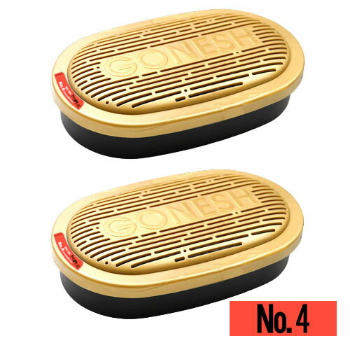 ガーネッシュ GONESH 車 芳香剤 ビッグゲルマックス カーフレグランス No.4 2個(2.0)