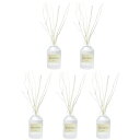 moumou ムームー リードディフューザー 100ml ルームフレグランス スティック キルト QUILT ルームフレグランス スティック アロマディフューザー 芳香剤 5個