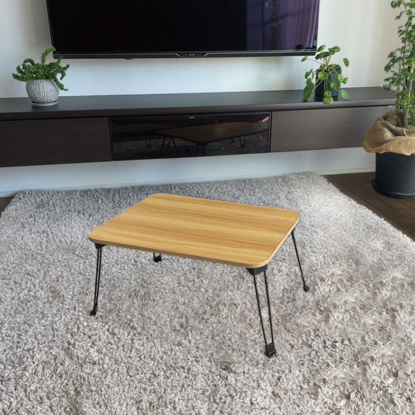 樂天商城 - テーブル おしゃれ 折りたたみ 折りたたみテーブル ミニテーブル 64×40cm リビングテーブル センターテーブル 一人暮らし おしゃれ シンプル 新生活
