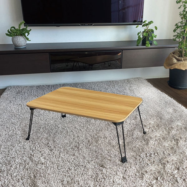 樂天商城 - テーブル おしゃれ 折りたたみ 折りたたみテーブル ミニテーブル 79×50cm リビングテーブル センターテーブル 一人暮らし おしゃれ シンプル 新生活