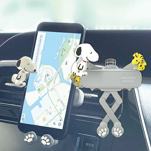 樂天商城 - スマホホルダー 車用 スヌーピー スマホ ホルダー