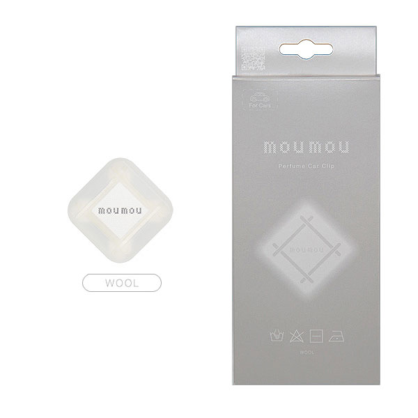 moumou 車 エアコン 吹き出し口 芳香剤 フレグランス 車内 カーフレグランス ムームー ウール
