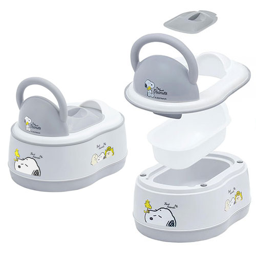 ・対象年齢 おまるは1歳頃～ ・補助便座は1歳6ヶ月頃～6歳まで ・ステップ台は2歳～6歳まで ・サイズ 約幅25.5×奥行35.5×高さ28cm(1450g) ・材質 【ポリプロピレン】本体・ポット・フタ・取っ手・便座【TPE】便座のフチのゴム部分・本体裏面すべり止め部分【スチール】ネジ