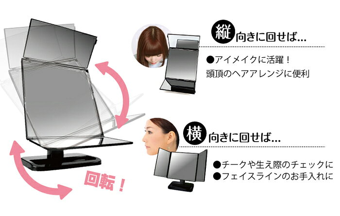 回転三面鏡 ローテーションミラー Y-4000 [2]